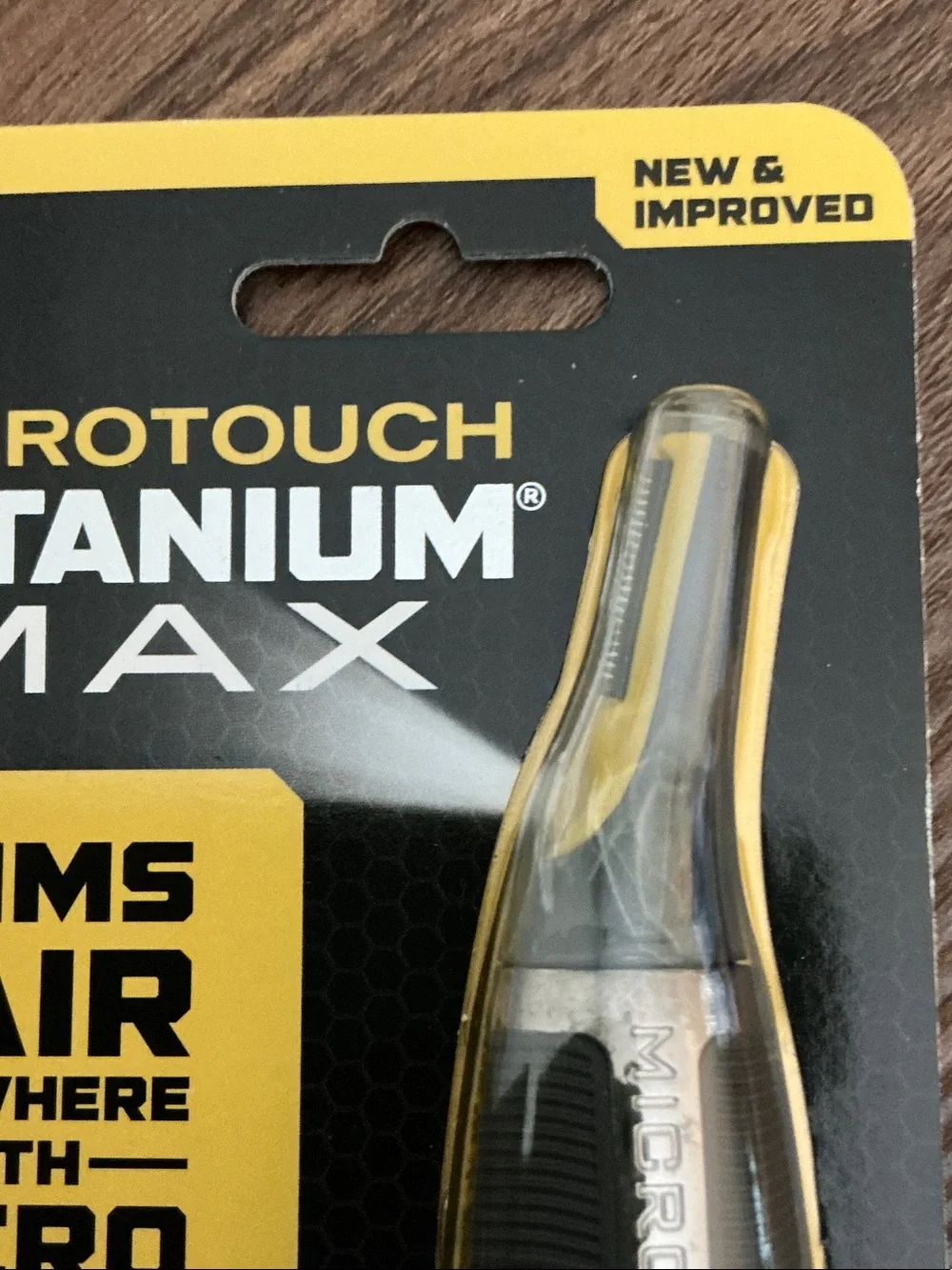 Titanium Max Men's Nose & Ear Trimmer — Silver